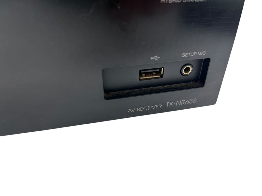 動作品 ONKYO TX-NR636 AVアンプ オンキョー リモコン 取説付