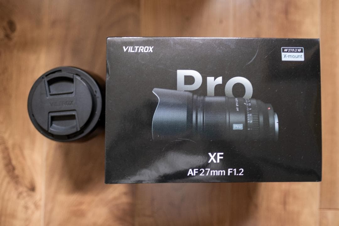 Viltrox 27mm F1.2 XFマウント　美品
