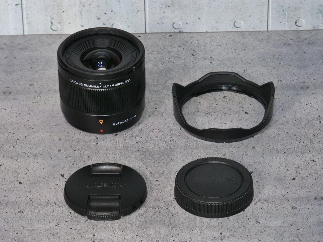 レンズ(単焦点) H-X09 LEICA DG SUMMILUX 9mm / F1.7 ASPH.