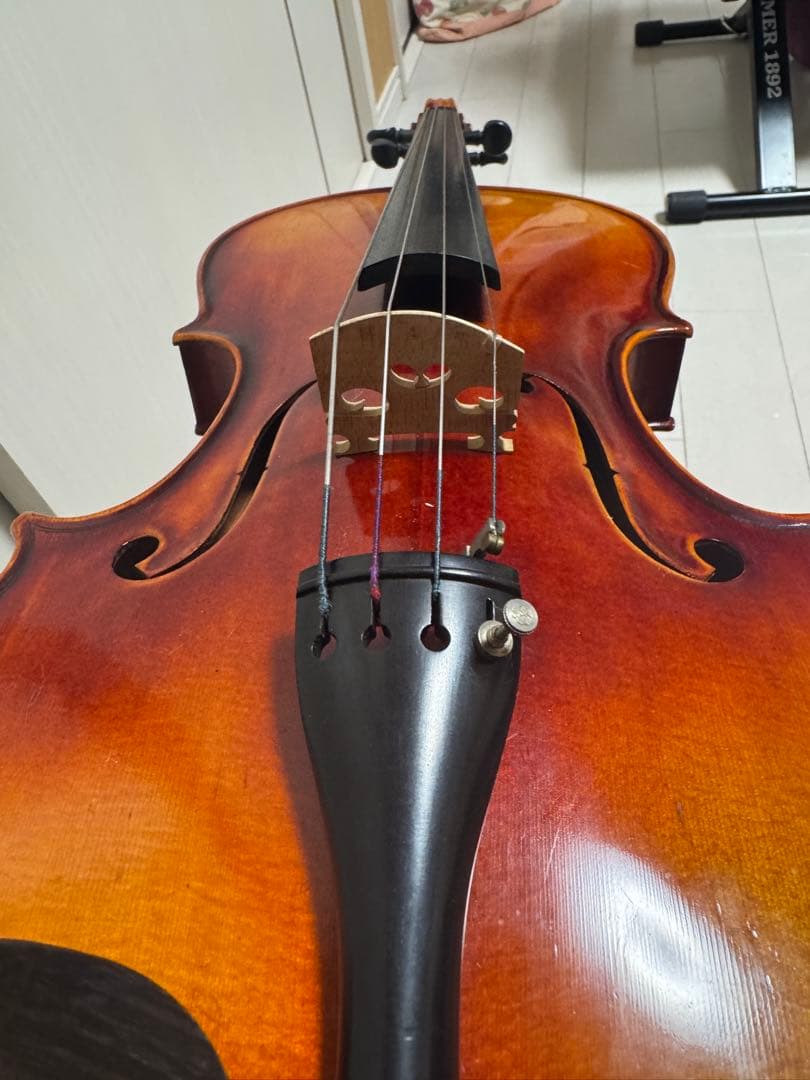 スズキ　特No2 ビオラ 68年製 Violaヴィオラ 渋谷の工房で調整が終わり