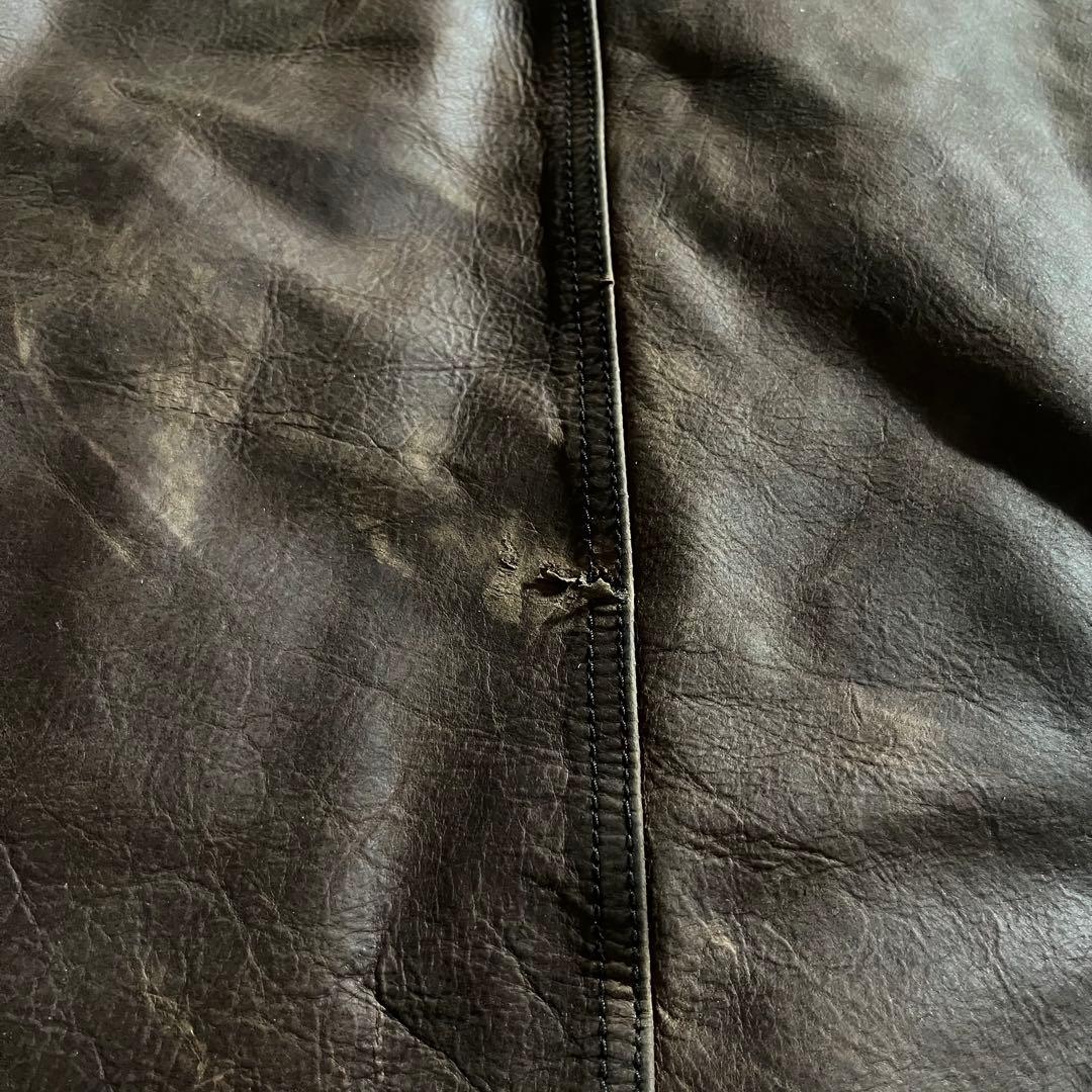 dezert デザート イタリア製 本革 皮革 レザー ライダース ジャケット