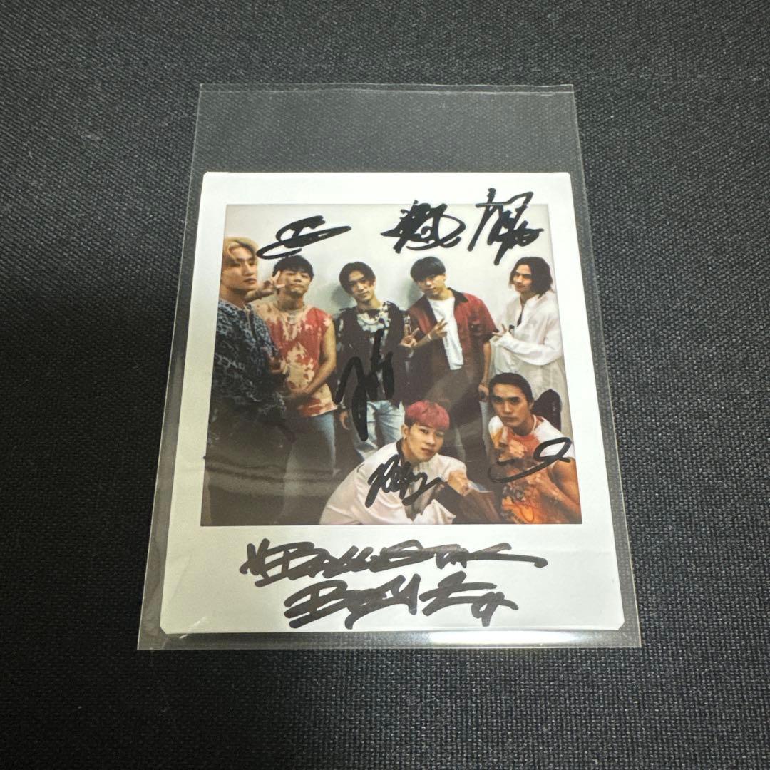 BALLISTIK BOYZ 直筆サイン入りチェキ