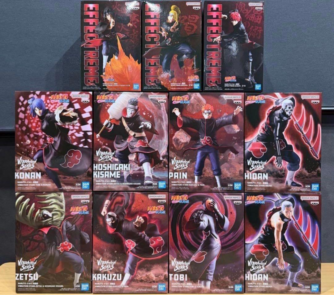 NARUTO 疾風伝 フィギュア 暁 11点 コンプ