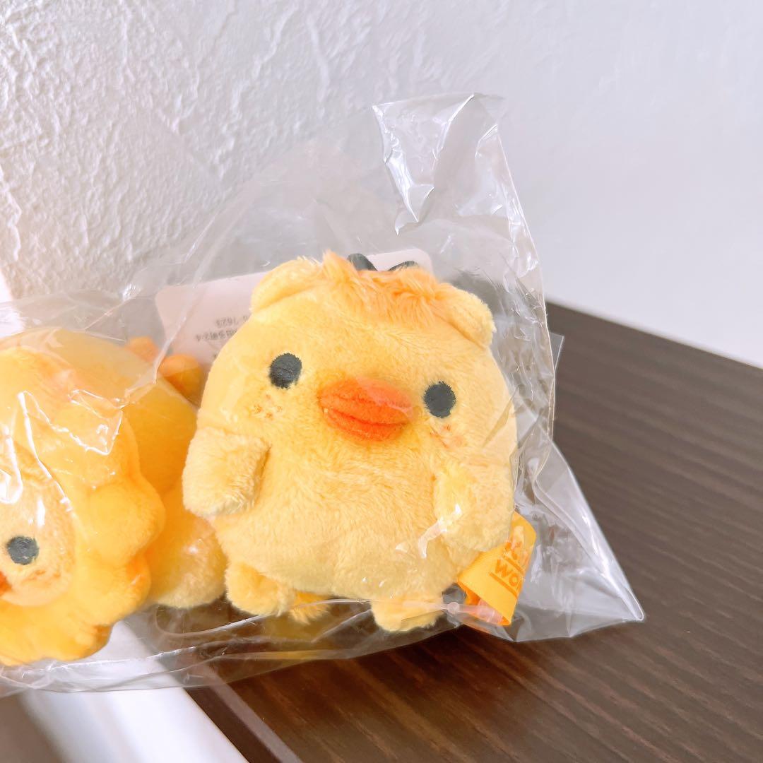 キイロイトリzoo らいおん親子　てのりぬいぐるみセット　東京駅店限定