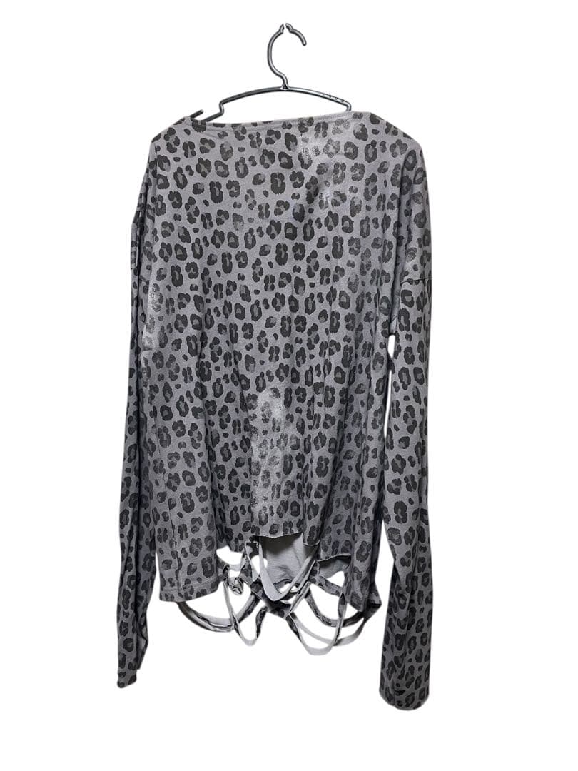 【美品】GRANCY ラインストーグラフィックロンT Mサイズ