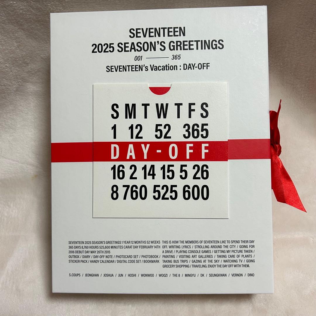 【超貴重】SEVENTEEN 2025 シーズングリーティング