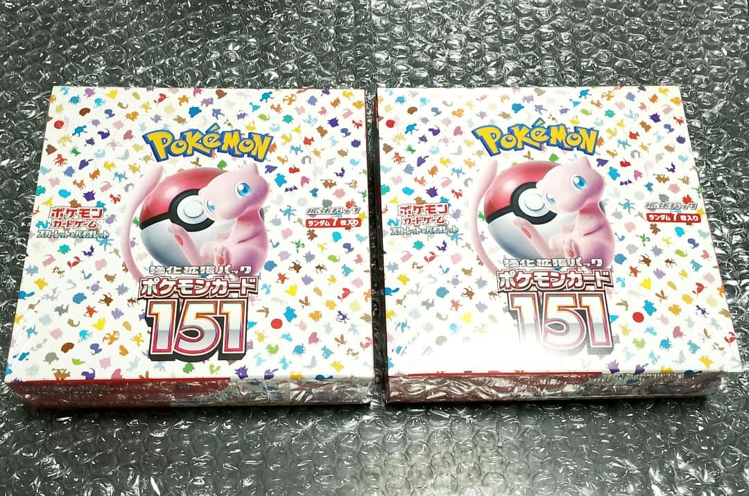 ポケモンカード 151 未開封 シュリンク付き 2BOX ポケカ