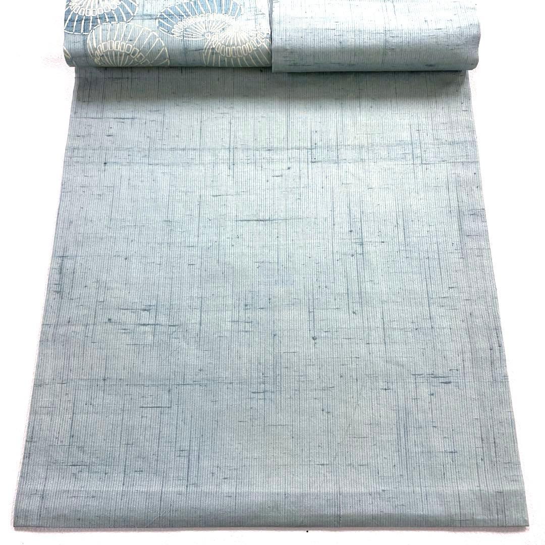 専用帯5062 ●高級 正絹 紬 型染 名古屋仕立て 名古屋帯 番傘