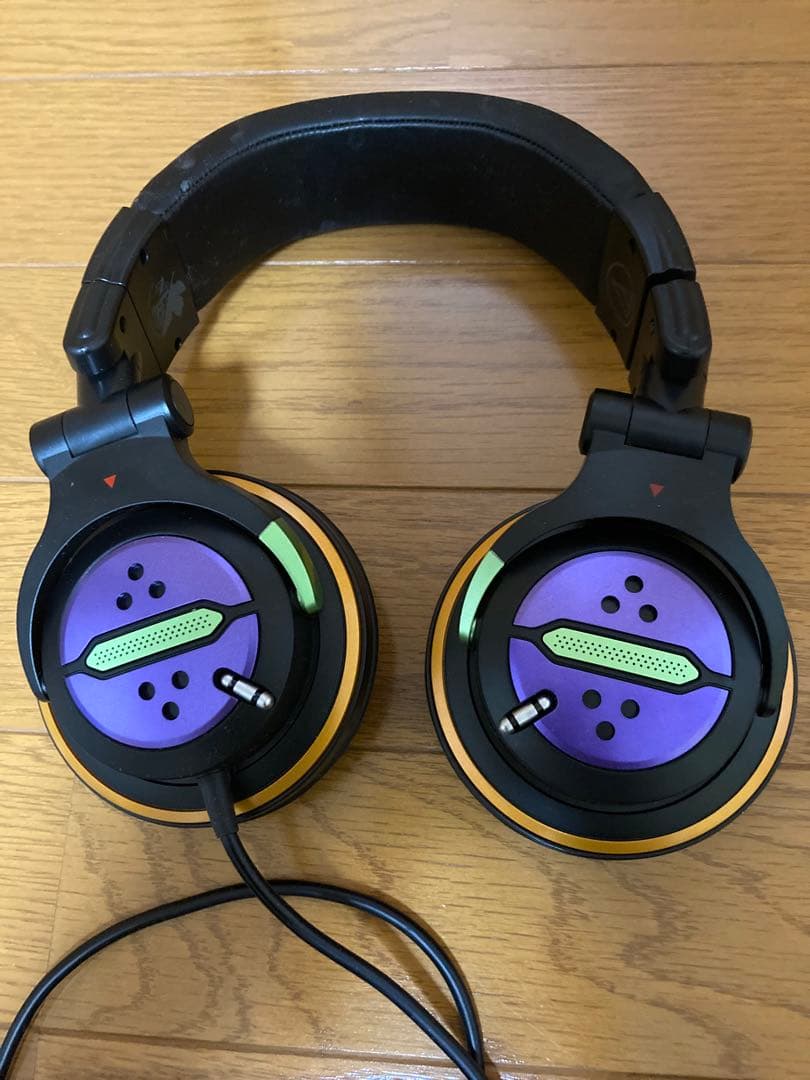 audio-technica エヴァンゲリオン コラボ ヘッドホン