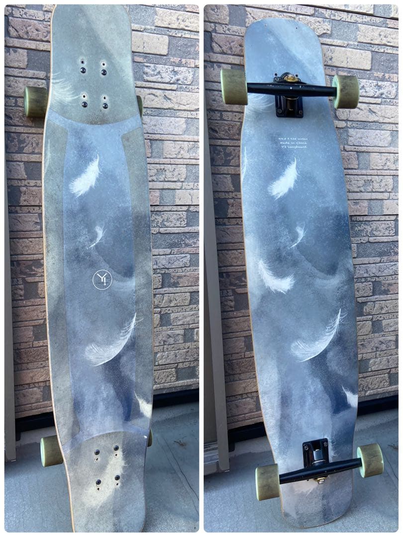 ロング　スケートボード　ロンスケ　リバース　(初級、中級者向)