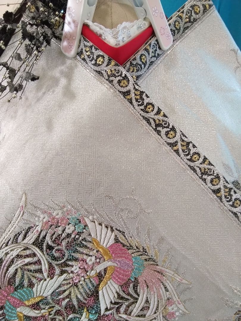 振袖フルセット、正絹振袖落款、成人式、重ね衿帯揚げ帯締、西陣袋帯ガード加工、襦袢