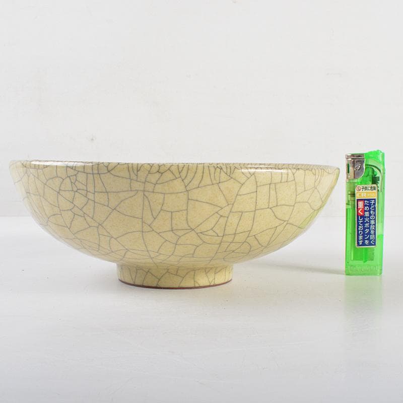 中国　南宋　官窯　青磁　氷裂文　鉢　C　R5924