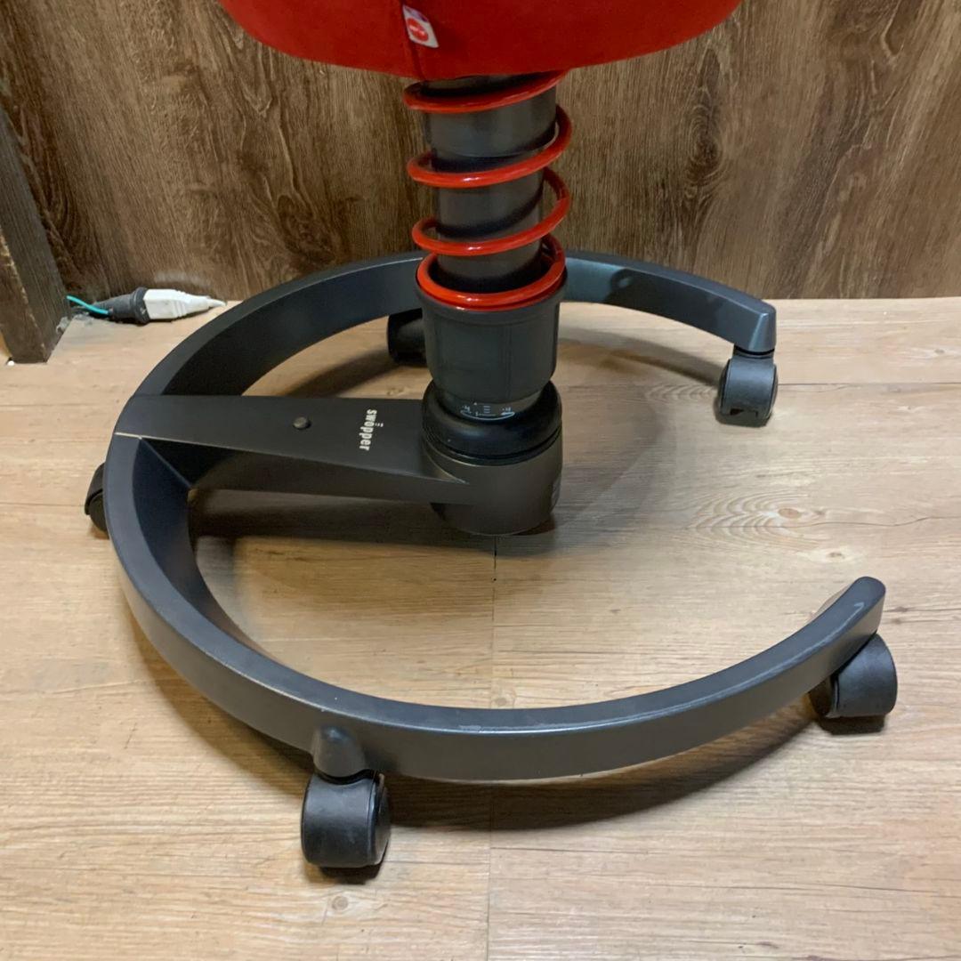 H694\" aeris swopper エルゴノミクスチェア HLSW01 赤