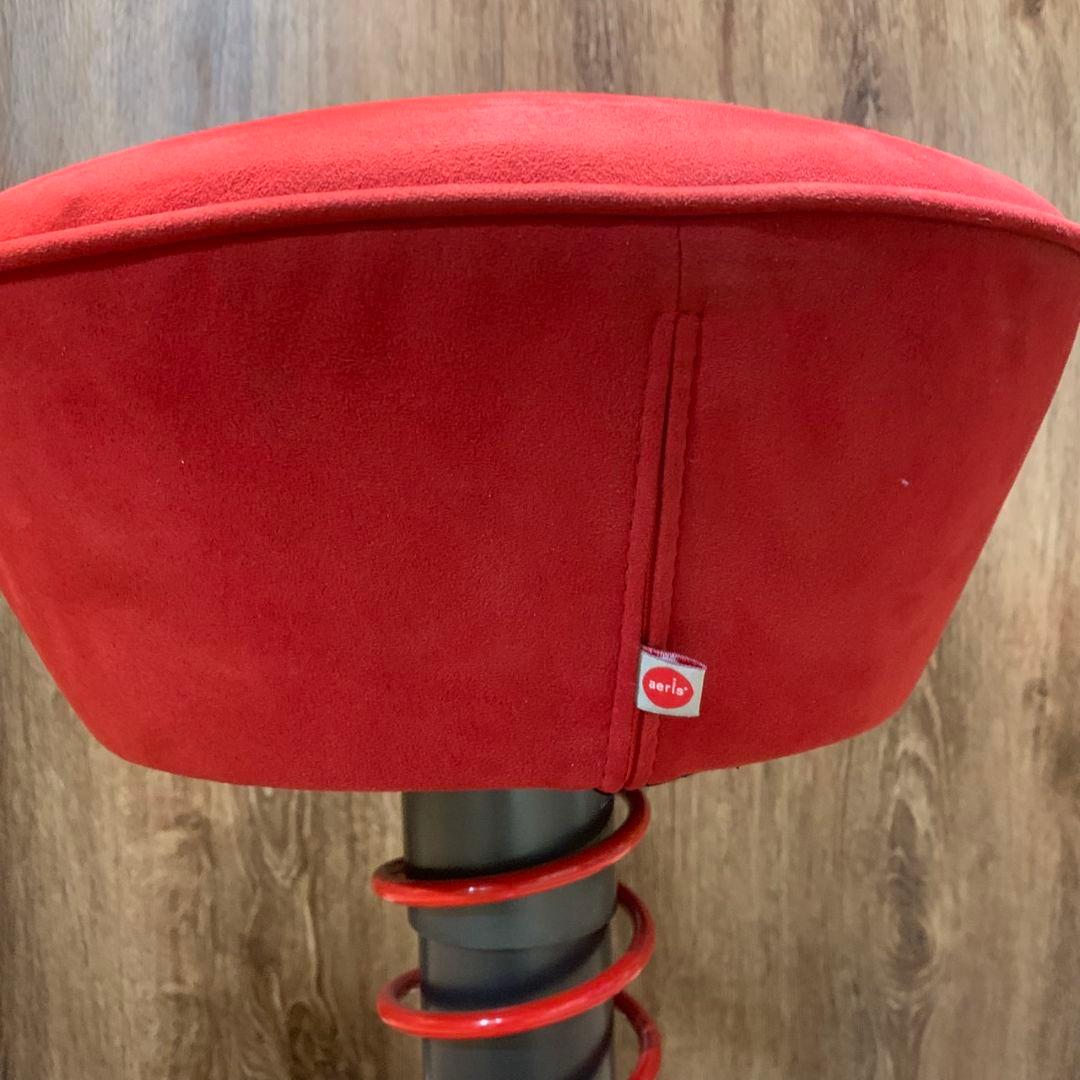 H694\" aeris swopper エルゴノミクスチェア HLSW01 赤