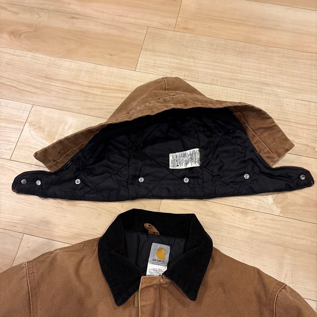 希少 Carhartt トラディショナルコートフード付きジャケット L相当