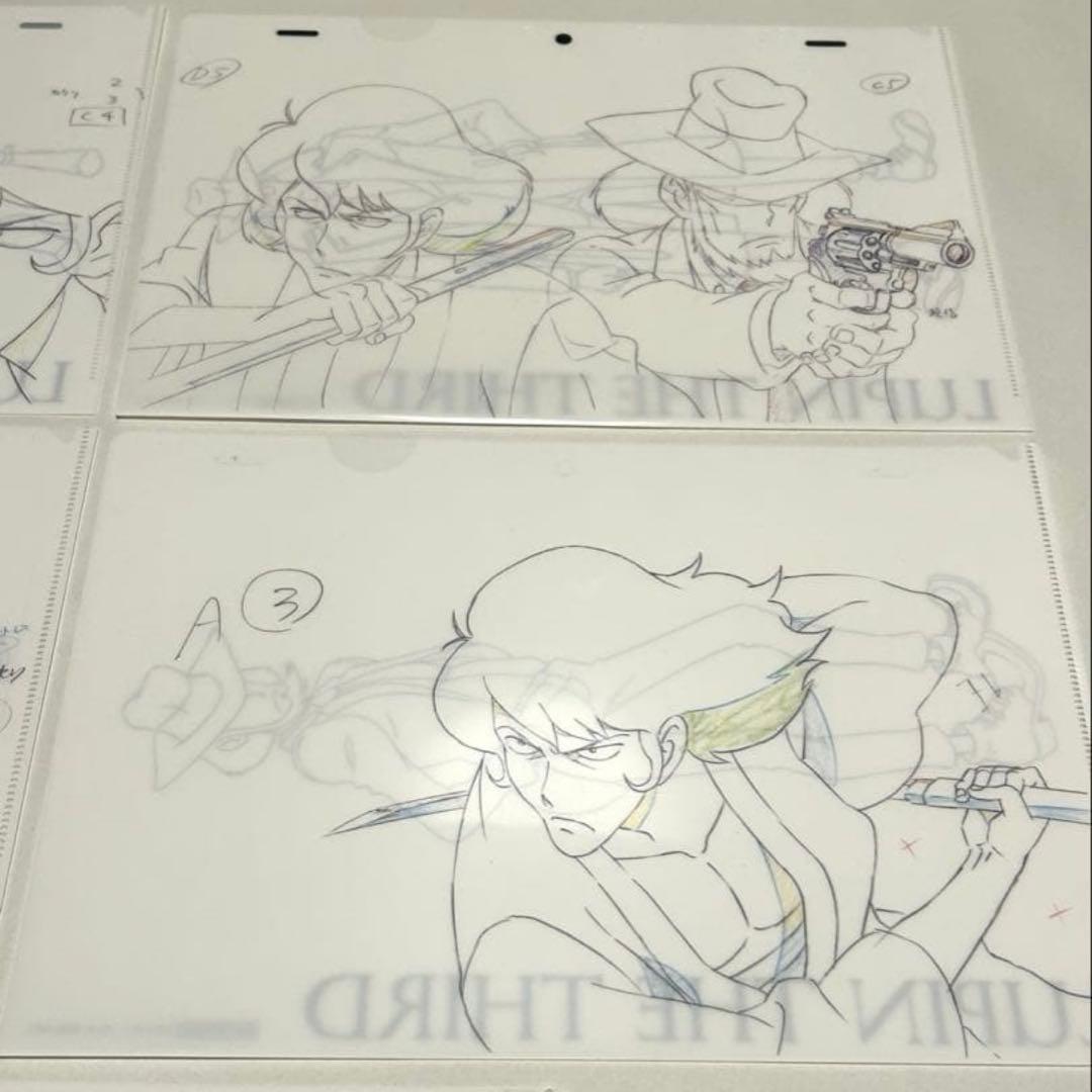 ルパン三世Part5 DVD購入特典 クリアファイル 5枚