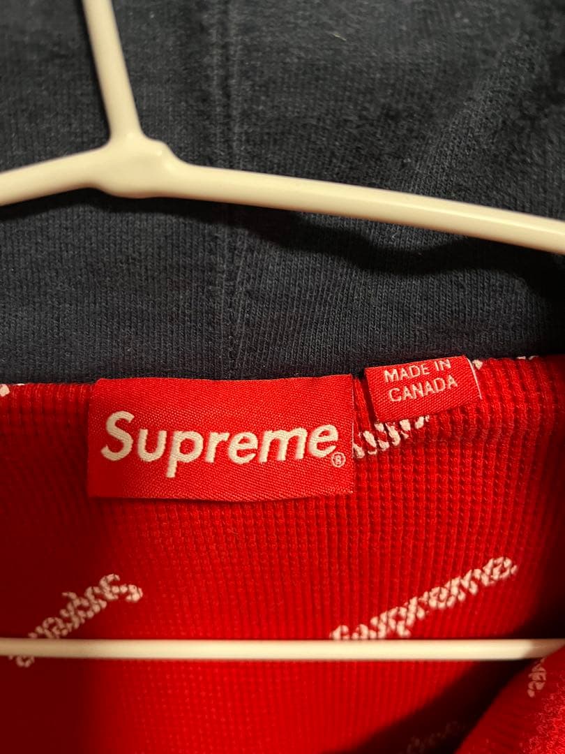 トップス ShunSupreme Small Box Thermal Zip Up