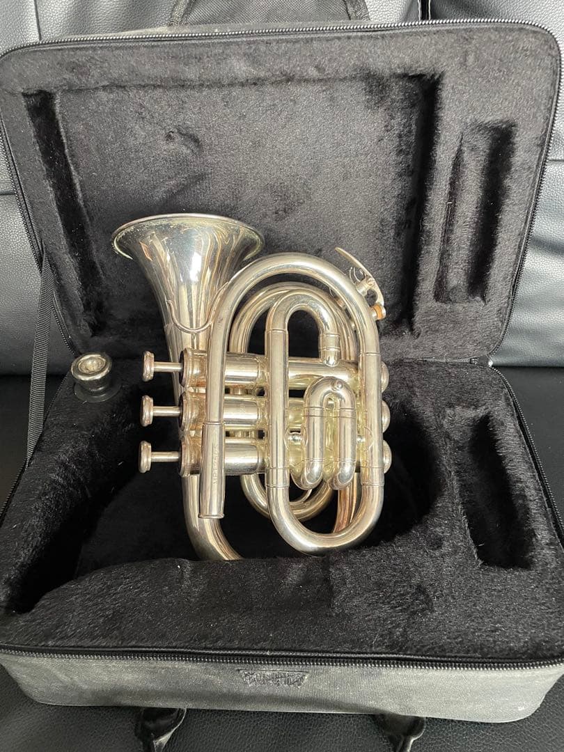 J.Michael ポケットトランペット MPT250S SV シルバー 管楽器