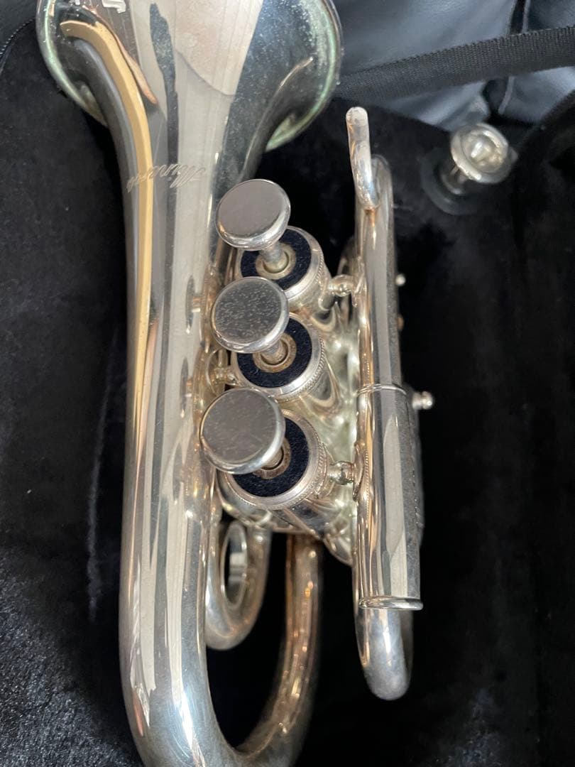 J.Michael ポケットトランペット MPT250S SV シルバー 管楽器