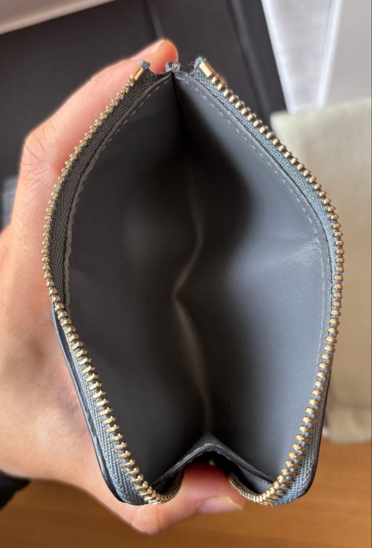 パズル 美品 スリムコンパクト ジップウォレット LOEVE ロエベ 付属品完備