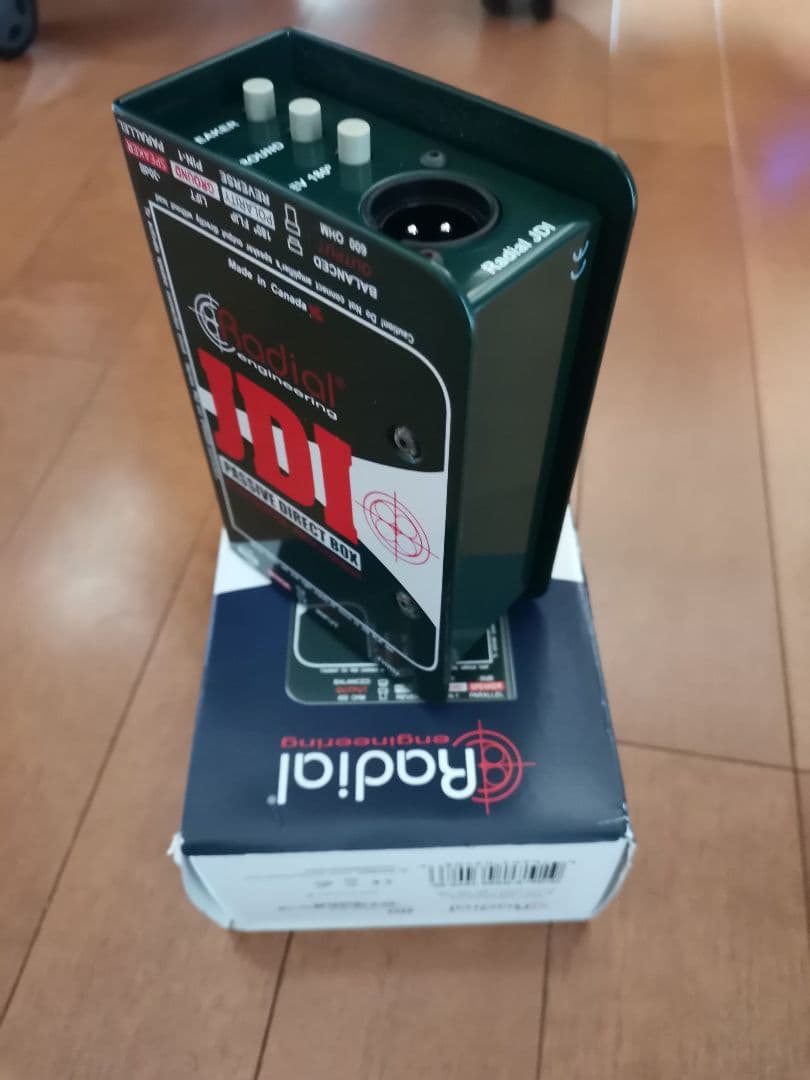 Radial JDI パッシブダイレクトボックス ベース用DI PA用DI