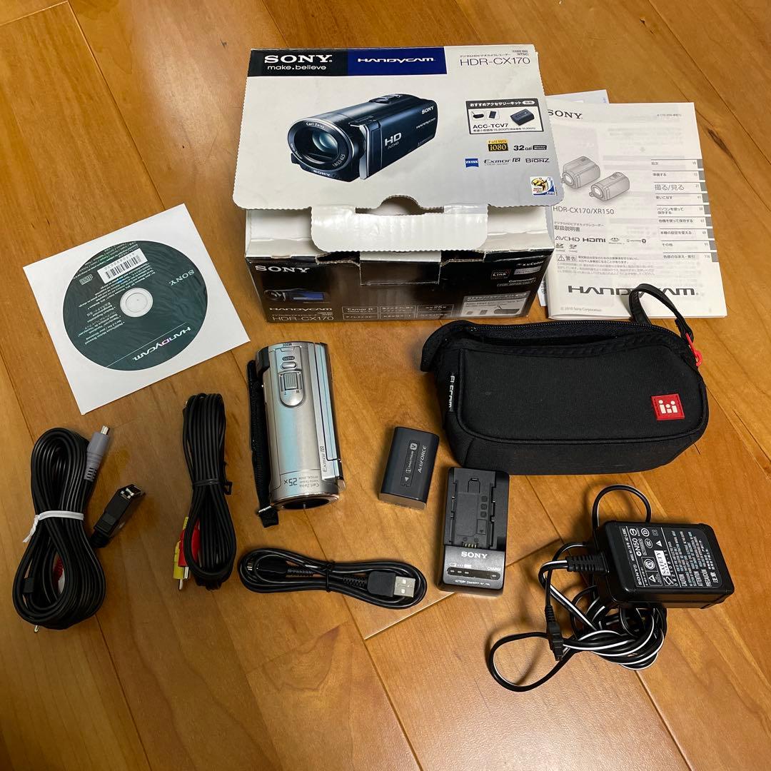 SONY HDR-CX170 ビデオカメラ