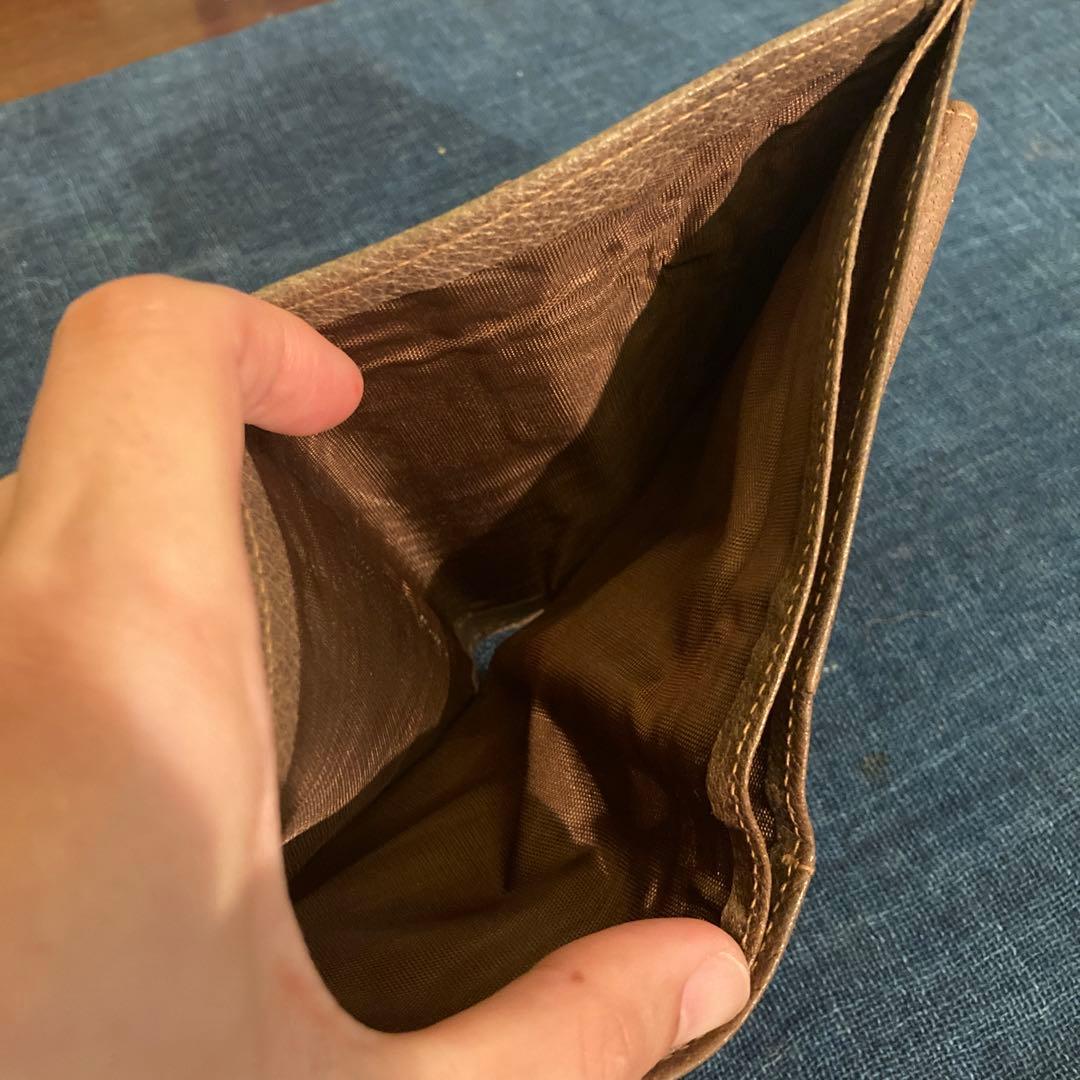 80s GUCCI グッチ　 small wallet 折りたたみ財布