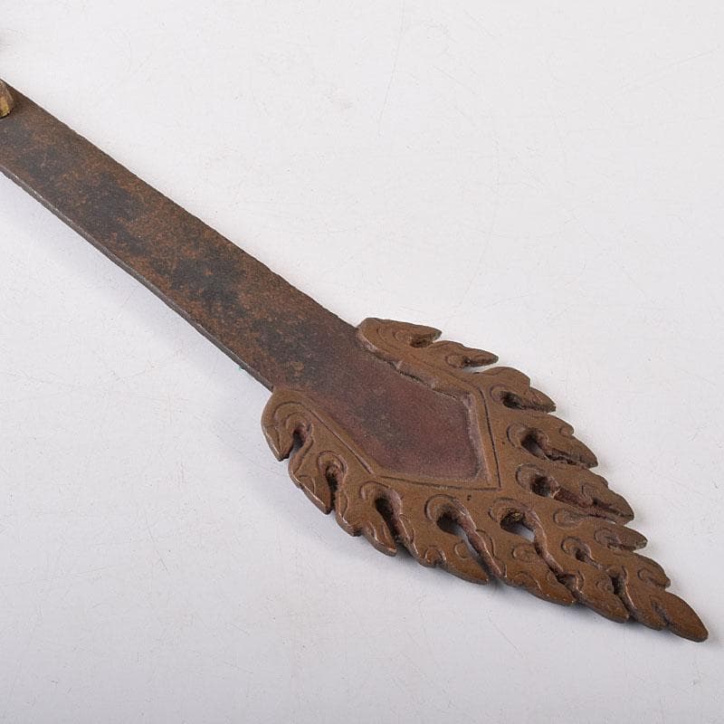 仏教美術　密教法具　古銅　利剣　カドゥガ　倶利伽羅剣　C　8587