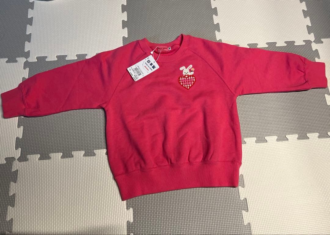 ミキハウス　チエコサク　トレーナー100cm