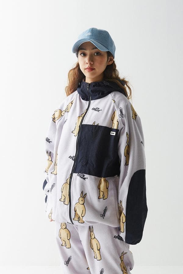 ビエスラビット うさぎ アニマル 韓国 キュート ゆるダボ アウトドア ダンス