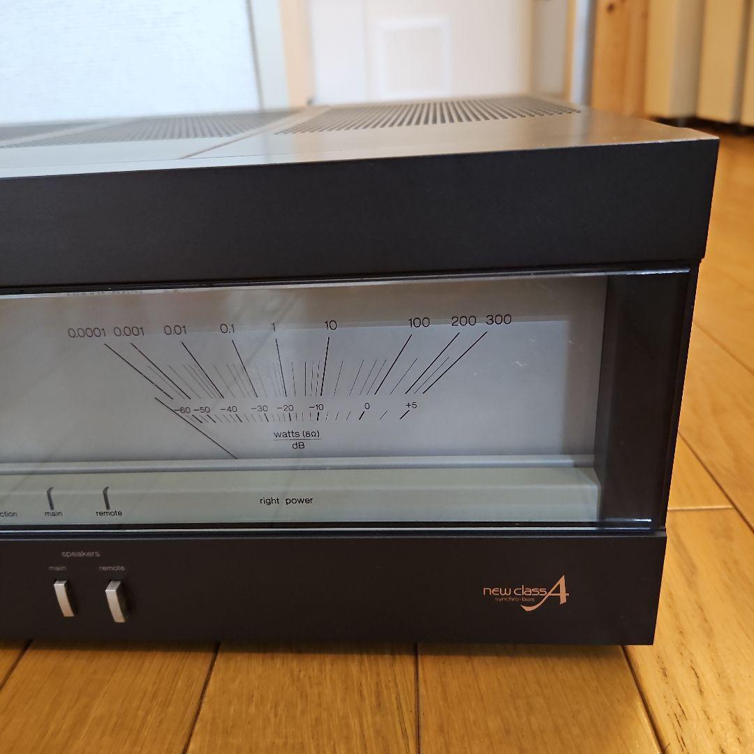 Technics SE-A5 パワーアンプ メーター表示付き