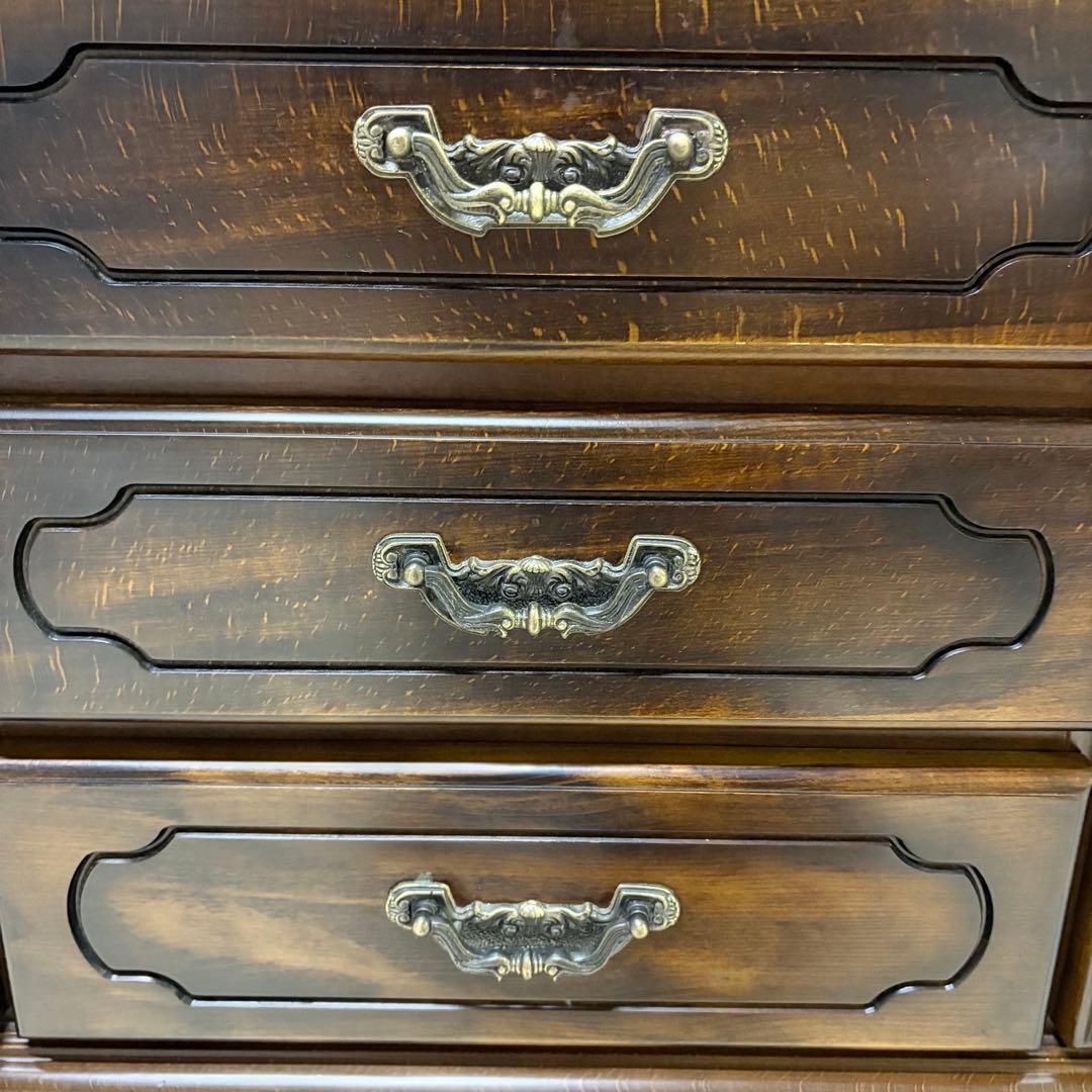 【福岡】【美品】カリモク karimoku 飾り棚 アンティーク ヴィンテージ