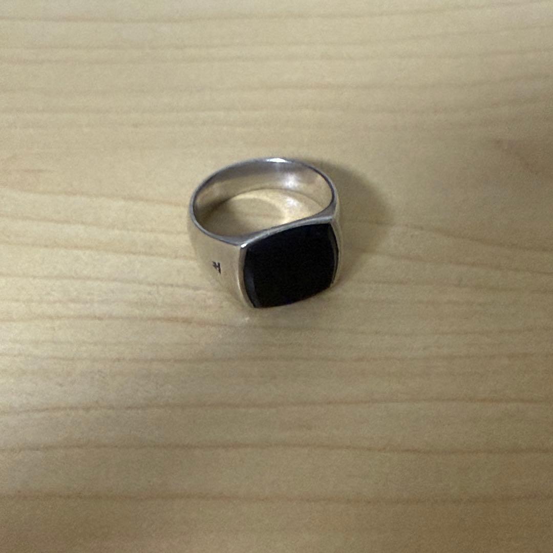 tomwood Cushion リング onxy 58(18号相当)