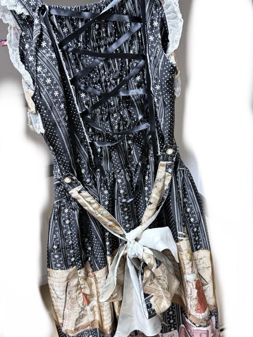 公*o様 ベイビーザスターズシャインブライト　赤ずきん柄 ジャンパースカート j