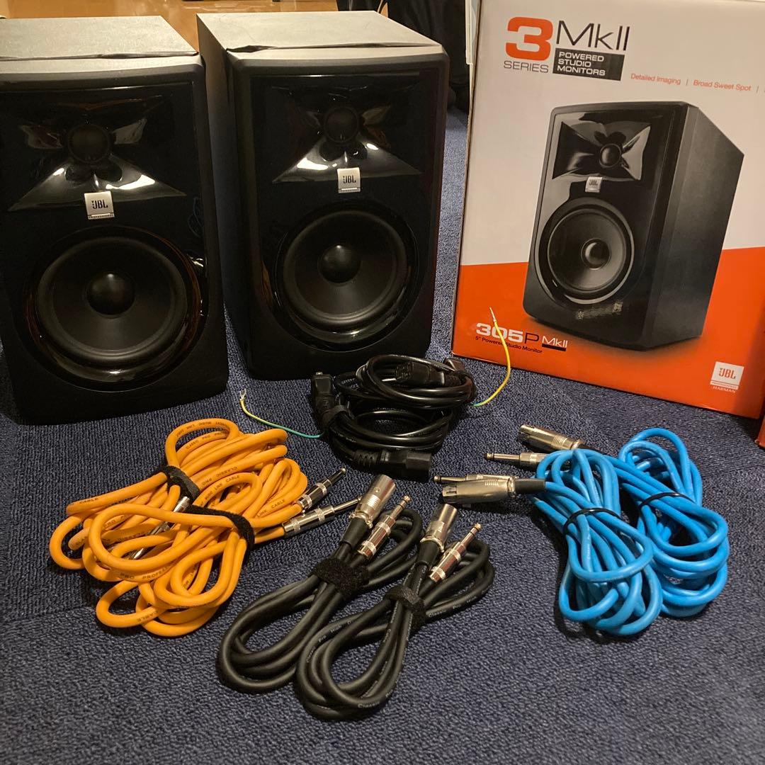 JBL モニタースピーカー 305P MK2 ペアセット