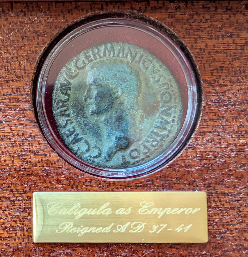 TKC026 カリグラのアス銅貨