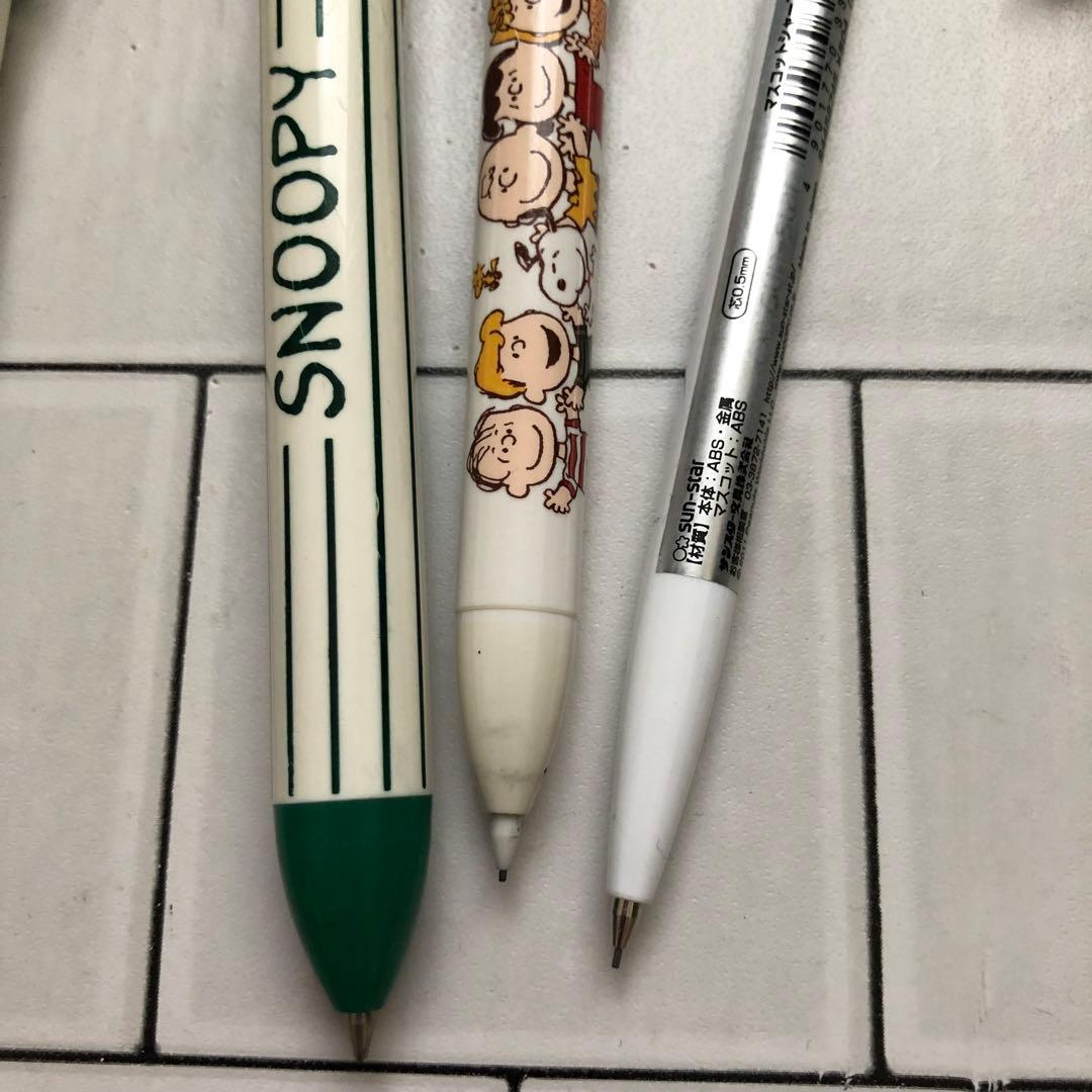 スヌーピー　ボールペン　シャープペンシル　ジャンク品　USJ　チャーリーブラウン