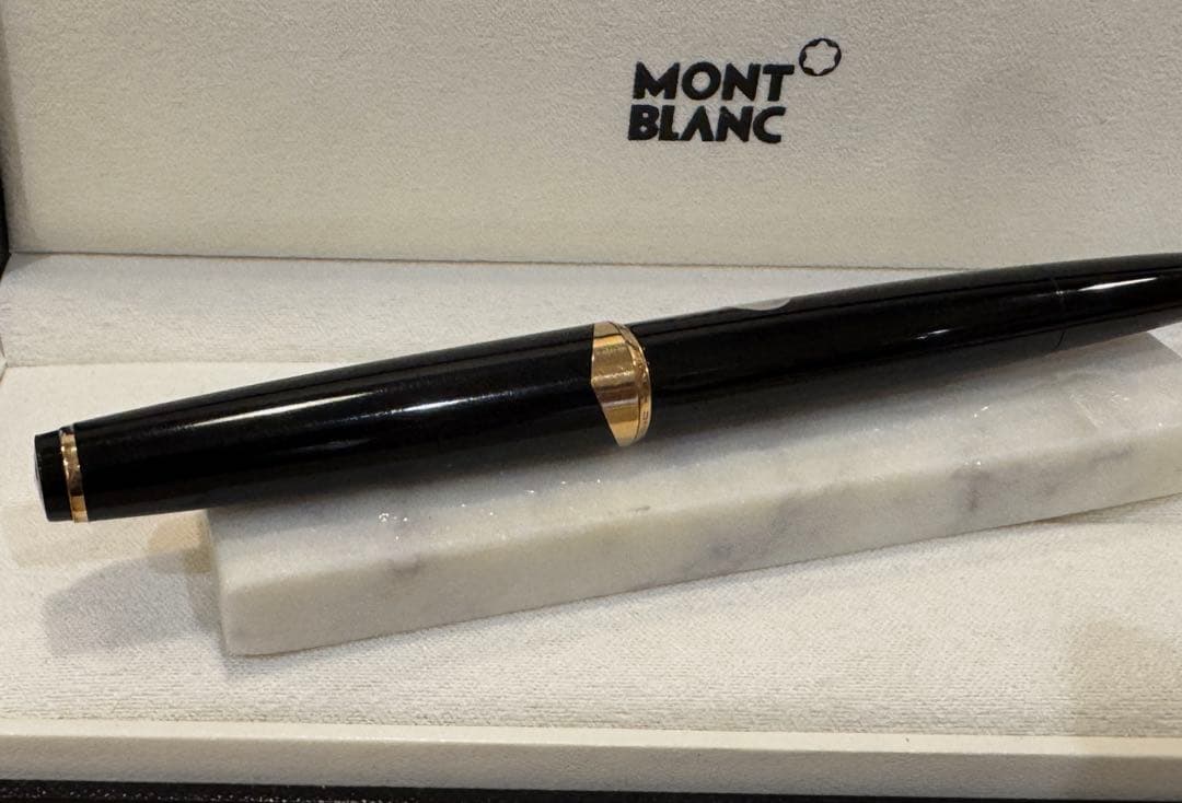 【極美品】モンブラン No 14 万年筆 ブラック 18K EF