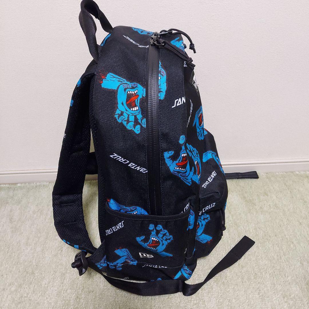 レア 美品 ニューエラ コラボ サンタクルーズ モンスターグラフィック リュック