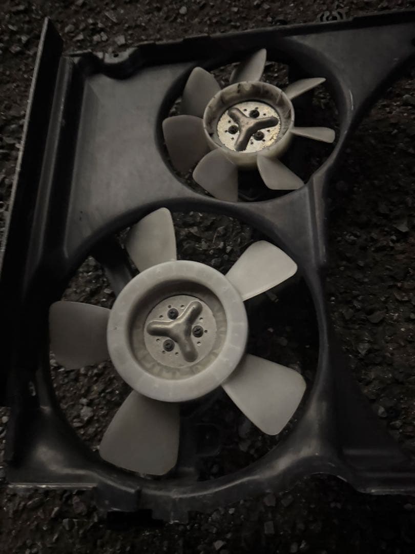 JZX100 ラジエターファンシュラウド カップリングファン付き