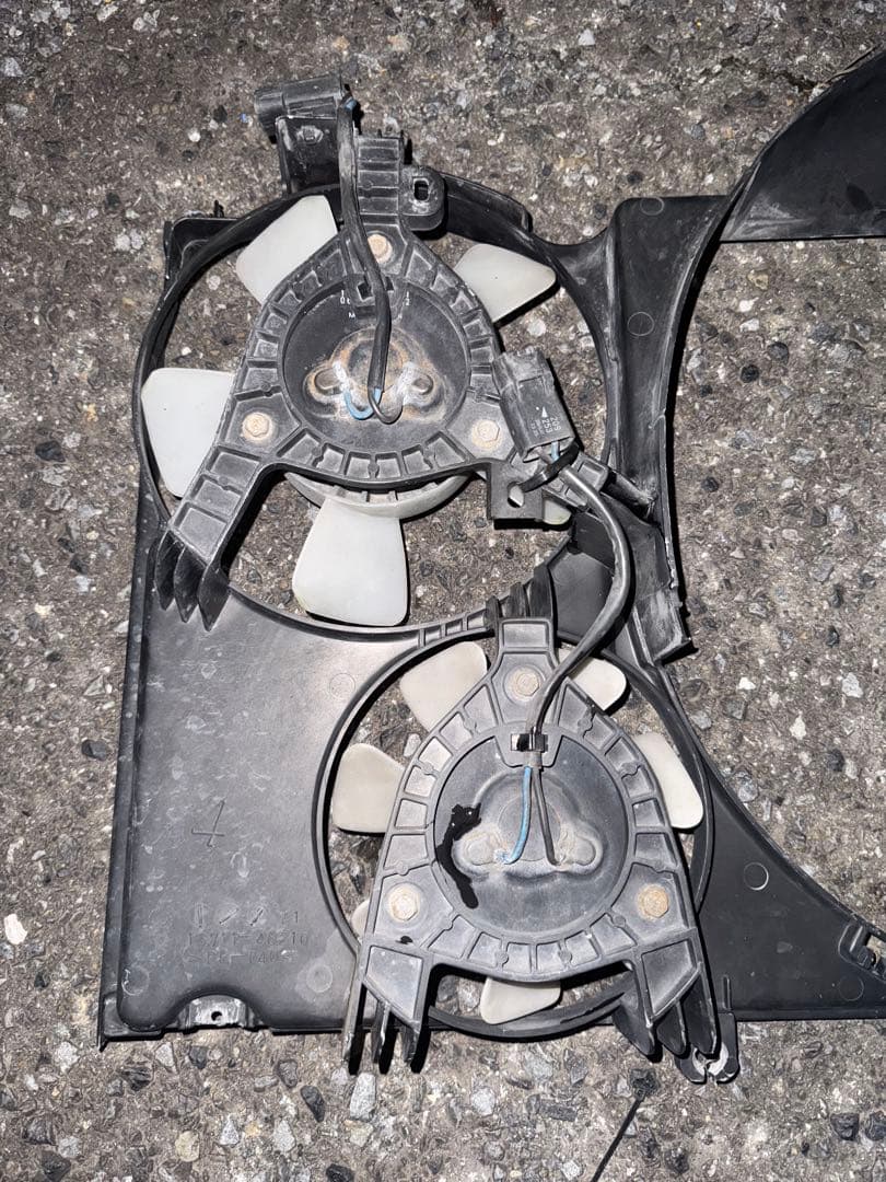 JZX100 ラジエターファンシュラウド カップリングファン付き