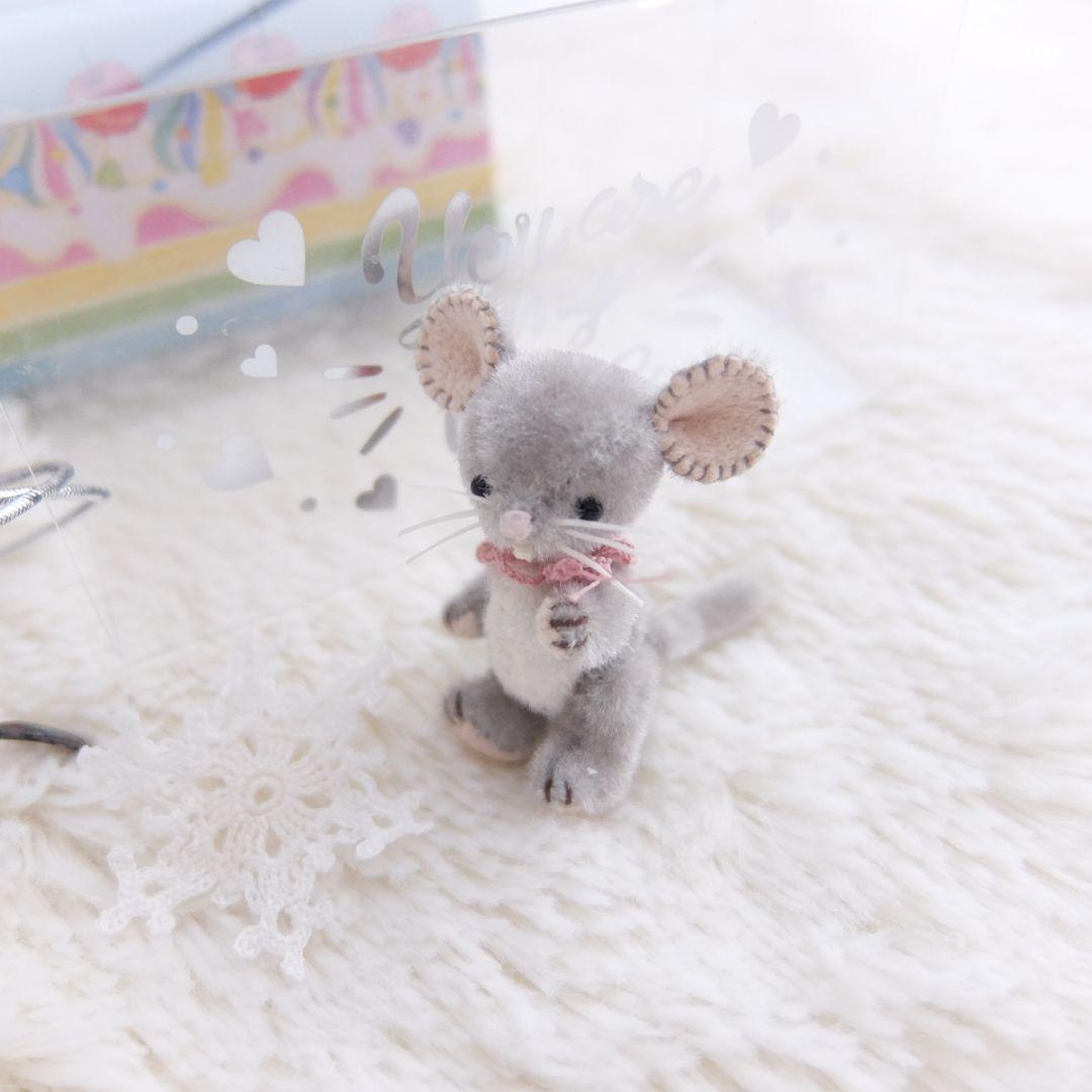 【国内作家様】テディベア　アーティストベア　ぬいぐるみ ねずみ