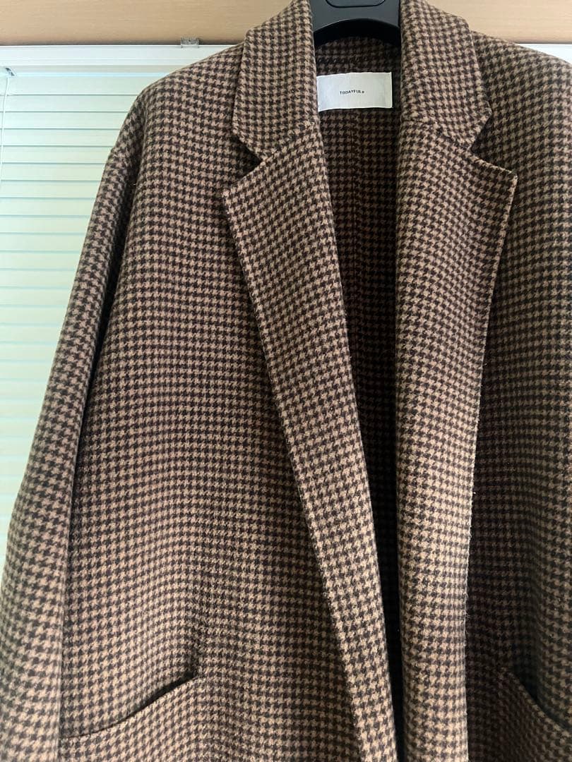 美品　クリーニング済　TODAYFUL チェスターコート　36
