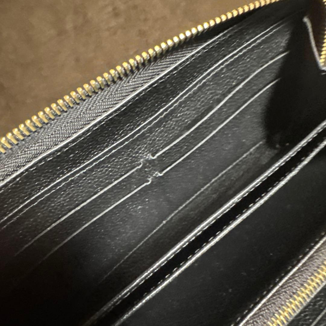 ルイヴィトン アンプラント ポルトフォイユ クレマンス 黒 長財布