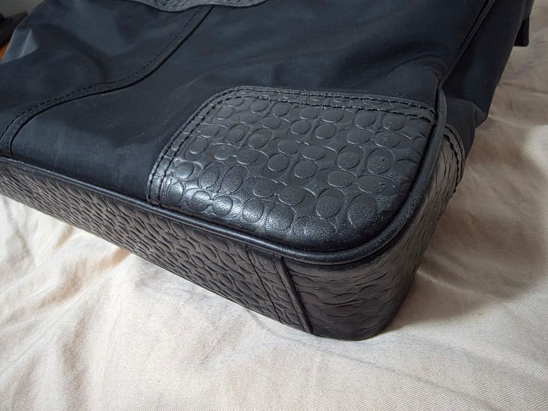 ☆COACH 2wayショルダービジネスバッグ 黒 A4