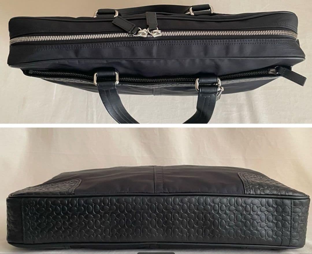 ☆COACH 2wayショルダービジネスバッグ 黒 A4