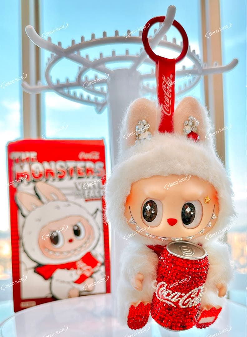 THE MONSTERS コカ・コーラ コカコーラ 缶 スワロフスキー ラブブ