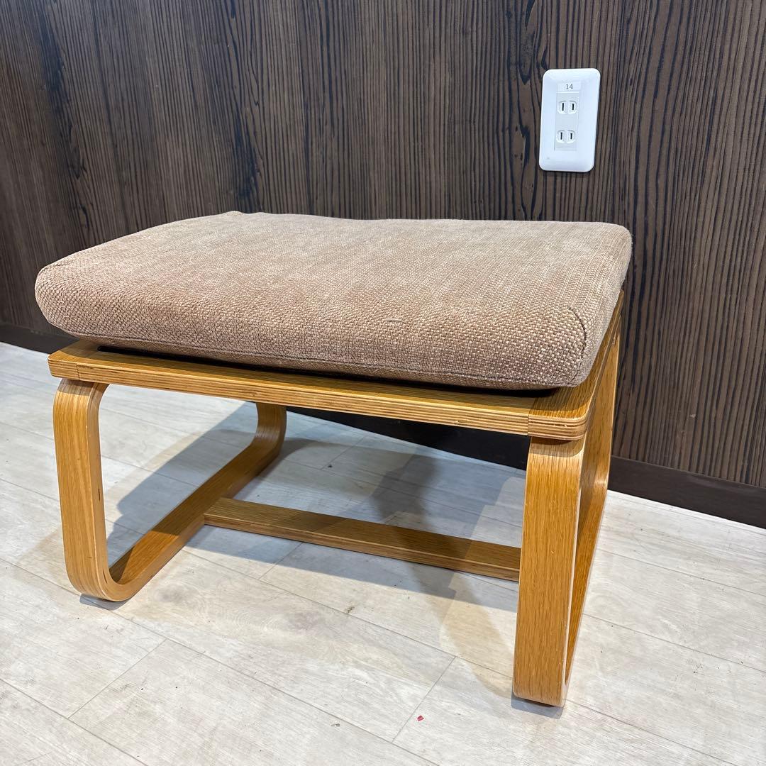 無印良品 リビングでもダイニングでもつかえるベンチ・2 オーク材 オットマン