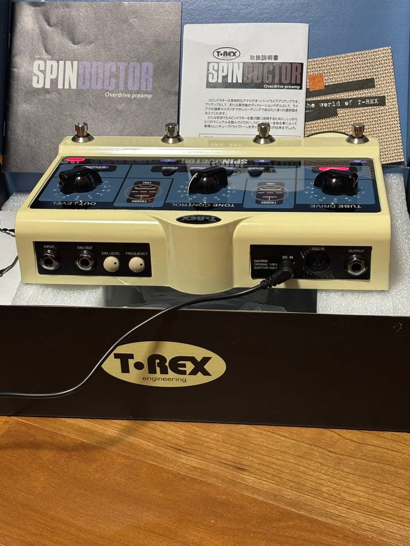 T-REX SPINDOCTOR／T-レックス エフェクター／プリアンプ 真空管