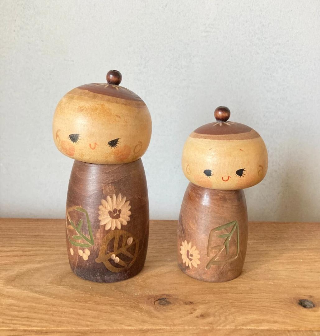 ひろえ こけし 2体セット